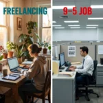 Freelancing vs 9–5 Job: Pros and Cons to Help You Choose the Right Career Path